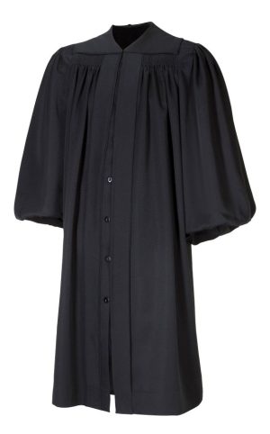 Closed front robe